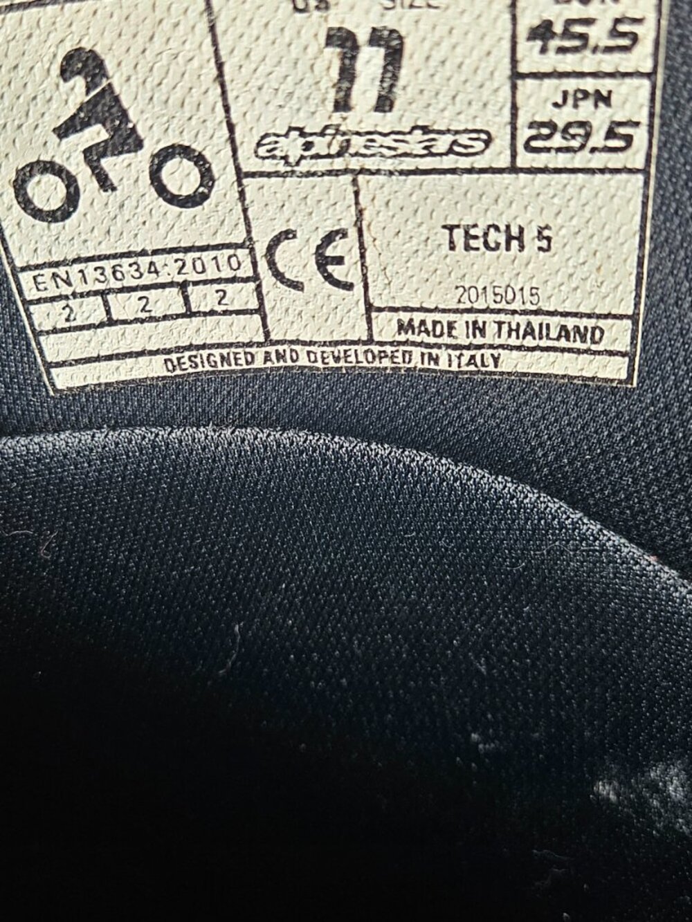 Alpinestars tech 5 boots - Picture 7 of 7
